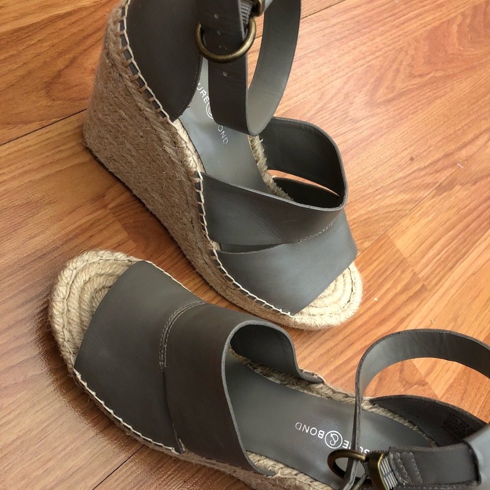 Treasure & Bond Leather Espadrilles